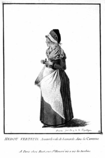 Hédoue Verteuil playing the roel of Léionarde in the "Caverne"