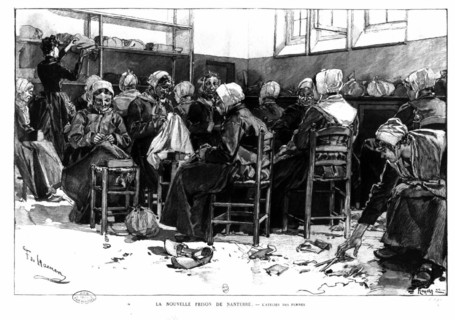Nanterre prison: women's workshop