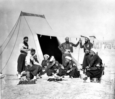 Campement des zouaves : le coiffeur