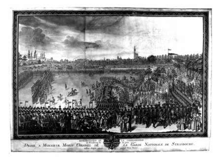 Représentation de la Confédération de Strasbourg