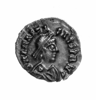Gold coin of the Burgondes