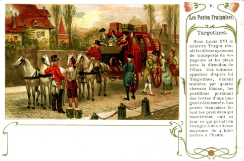 The French postal service under Louis XVI