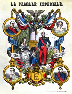 Imagerie d'Epinal, Napoléon III et la famille impériale
