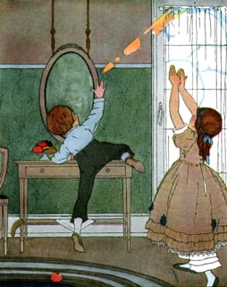 Rhymes by Olive Beaupre Miller : "Sunny rhymes for happy children" : "The sunbeam"