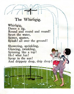 Rhymes by Olive Beaupre Miller, "Sunny rhymes for happy children" : "The whirling"