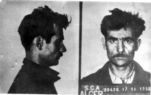 Fernand Yveton après son arrestation et après la torture