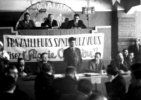 Oran. Congrès de l'Union départementale des sydicats C.G.T