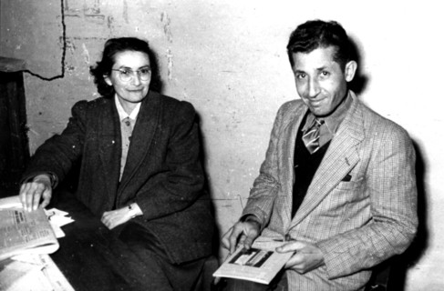 Gilberte and Bouali Taleb