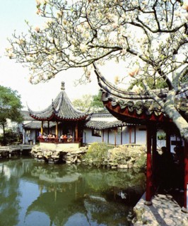 Jardin de Suzhou, province de Jiangsu, Chine