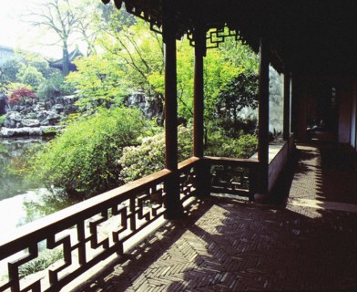 Jardin de Suzhou, province de Jiangsu, Chine