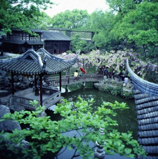 Jardin de Suzhou, province de Jiangsu, Chine