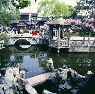 Jardin de Suzhou, province de Jiangsu, Chine