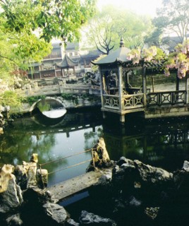 Jardin de Suzhou, province de Jiangsu, Chine