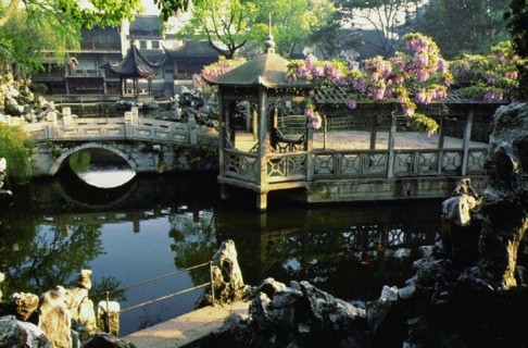 Jardin de Suzhou, province de Jiangsu, Chine