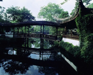 Jardin de Suzhou, province de Jiangsu, Chine