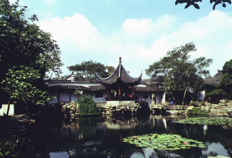Jardin de Suzhou, province de Jiangsu, Chine