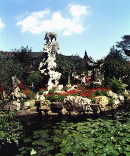 Jardin de Suzhou, province de Jiangsu, Chine
