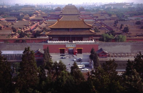 Le Palais Impérial, la Cité Interdite à Beijing/Pékin, Chine
