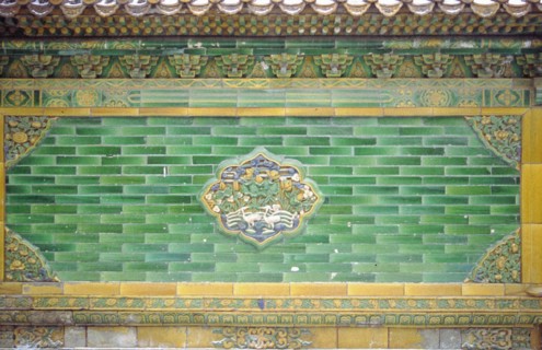 La Cité Interdite, mur peint