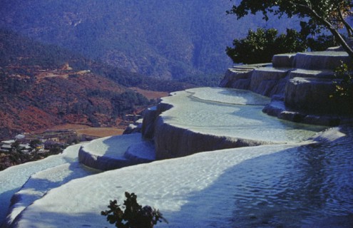 Baishuitai, Sinter