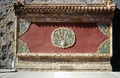Tombes de l'Est de la dynastie des Qing, Zunhua, mur sculpté, Zunhua