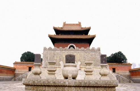 Tombe de l'Ouest de la dynastie Qing, Chongling, Tombe de Dezhong/De-stung, Yixian