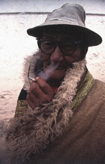 Homme tibétain, Gannan