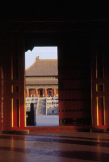 Le Palais impérial, la Cité Interdite à Beijing/Pékin