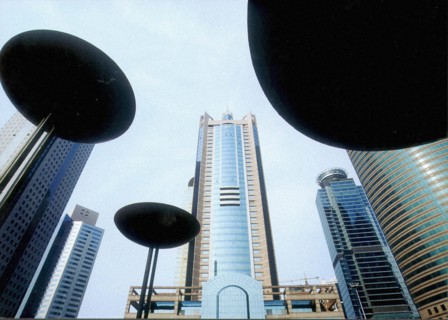 Lujiazui, quartier de la finance à Shangai