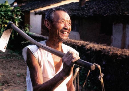 Artisan travaillant le bambou, Jiangshan