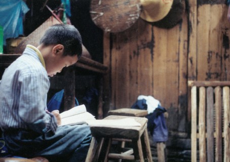 Garçon lisant, Jiangshan