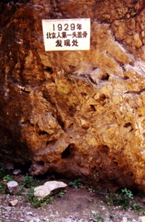 Le site de l'Homme de Pékin, à Zhoukoudian