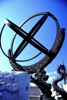 Ancien instrument astronomique de l'ancien observatoire de Pékin