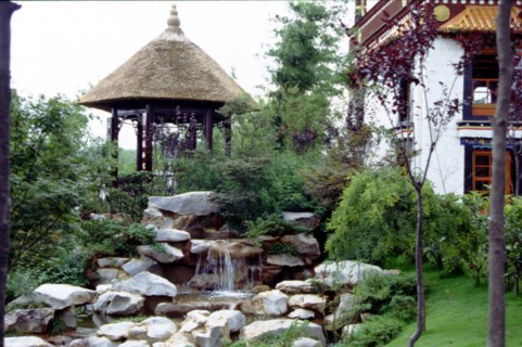 Pavilion in the garden