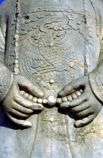 Les tombeaux Qing de l'Est, statue de pierre sur le Chemin de l'Esprit