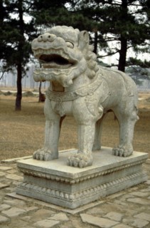Stone animal, The Western Qing Tombs