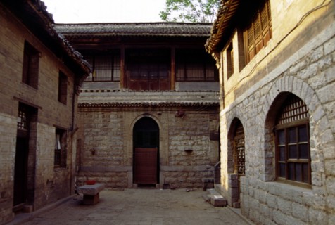 Village de pierre de la famille Yu, maison