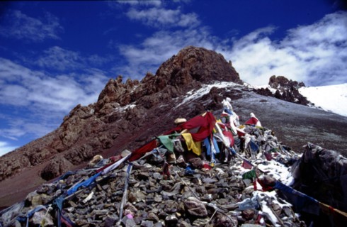 Nam Co, mountain pass, snowy mountain