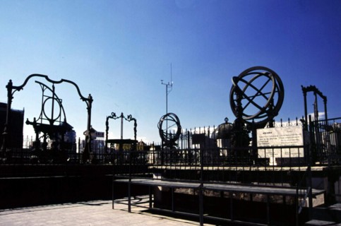 Ancien instrument astronomique à l'ancien Observatoire de Pékin