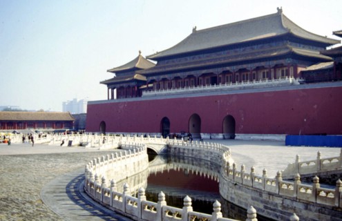 La Cité Interdite, le Musée du Palais, le Palais impérial, 
pont des eaux dorées