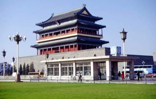 Porte de Zhengyangmen, Qianmen (porte centrale)
