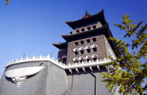 Porte de Zhengyangmen, Qianmen (porte centrale), tour de la Flèche