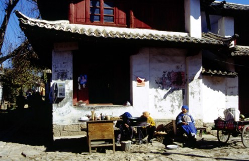 Etal de nourriture dans la rue