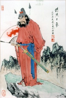 Peinture traditionnelle chinoise - Zhong Kui, le dieu qui capture le fantôme