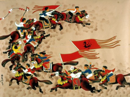 Peinture paysanne chinoise