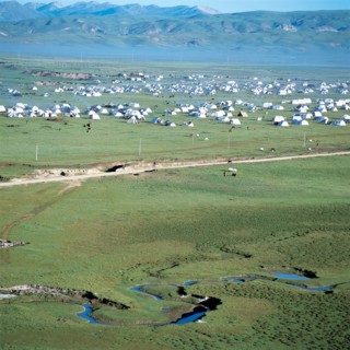 Prairies de Litang, province du Sichuan, Chine