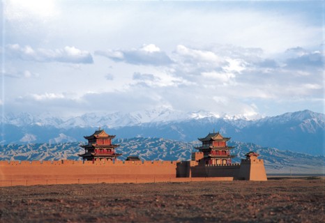 Jia Yu Pass of Great wall, China