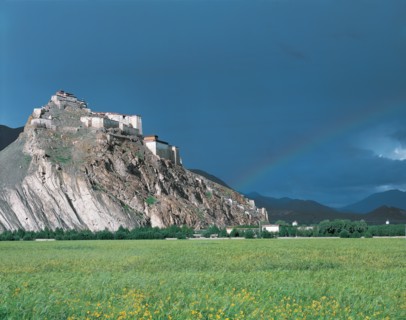 Temple sur un rocher, Chine