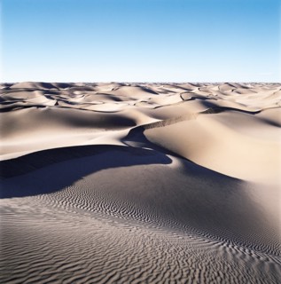 Dunes de sable, Chine