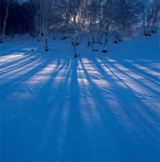 Paysage enneigé, Chine